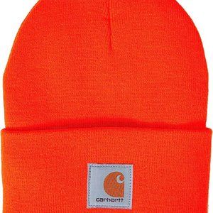 Carhartt Knit Cuffed Beanie, Brite Orange